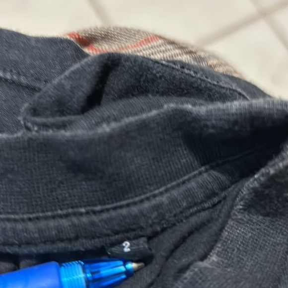 The kooples paris black t shirt cropped  graphic vintage band punk Sz 2 - Picture 3 of 11